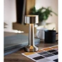 Lampe de table | Fer | 1200mAh | Rechargeable et commande tactile | Tendance