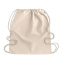 Bolsa con cordón | Algodón orgánico 140 g/m² | 37x41 cm | Máx. 2,5 kg | Sostenible