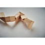 Puzzel & breinbreker | Hout | 24 stukjes | In een katoenen zakje | Milieuvriendelijk