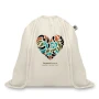 Drawstring bag | Organic cotton 105g/m² | Certified label