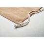 Drawstring bag | Jute & cotton | 33x41.5cm | Sustainable