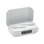 Écouteurs | ABS | Bluetooth 5.3 | Boîtier de charge 250 mAh | Écran LCD | Appairage automatique | 3 heures
