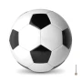 Balón de fútbol clásico | Revestimiento interior de PVC y goma | Talla 5 | Premium