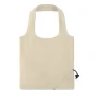 Foldable tote bag | Cotton 105g/m² | 40x38cm | Short handles | Drawstring closure