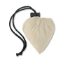 Foldable tote bag | Cotton 105g/m² | 40x38cm | Short handles | Drawstring closure