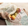 Borsa per alimenti | Cotone 140 g/m² & mesh cotone | 30x40cm | Chiusura con coulisse