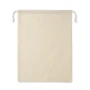 Borsa per alimenti | Cotone 140 g/m² & mesh cotone | 30x40cm | Chiusura con coulisse