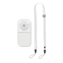 Desk fan | ABS | 16x8x1,5cm | Incl. power bank and adjustable neck strap