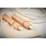 Skipping rope | Wood & cotton | 280cm | In a pouch | Eco friendly