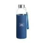 Botella de vidrio con bolsa | 500 ml | Grabación 360