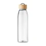 Water bottle | Glass | 500 ml | With bamboo lid & TPU holder