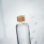 Waterfles | Glas | 650 ml | Bamboe dop