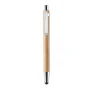 Pen set | Bamboo | Ballpoint pen & mechanical pencil | Bue ink | In a paper box