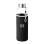 Gourde | Verre | 500 ml | Pochette en néoprène
