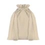 Medium drawstring bag | 105g/m2 Cotton | 25x32cm | Draw cord | Beige