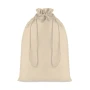 Großer Kordelzugbeutel | 105g/m2 Baumwolle | 30x47cm | Kordelzug | Beige