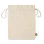 Medium drawstring bag | Organic cotton | 25x32cm | 105 gr/m²