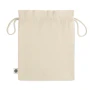 Medium drawstring bag | Organic cotton | 25x32cm | 105 gr/m²