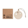 Christmas ornament | Wood & jute cord | Incl. spruce seeds | Made in Europe