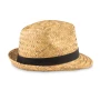 Straw hat | Straw | Ø27x12cm | Polyester band