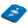 Ice scraper | Plastic | With built-in parking disc | Blue I Not available in Germany
