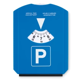 IJskrabber | Kunststof | Met geïntegreerde parkeerschijf | Blauw | Niet beschikbaar in België