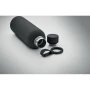 Borraccia termica | Acciaio inossidabile riciclato e silicone | 500ml | Con finitura in gomma