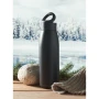 Thermos bottle | Recycled stainless steel & silicone | 400ml | Shake-activated thermal bottle