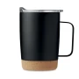 Doppelwandiger Becher | Edelstahl | 300ml | Mit Korkboden