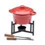 Petit set à fondue pour 2 | Céramique | 300ml | Avec 2 fourchettes en métal