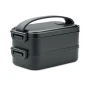 Lunchbox mit Fächern | Recyceltes PP | 800ml (2x)