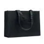 Shopper | non tessuto rPET 80g/m² | 45x16x32cm | Con soffietti e manici lunghi