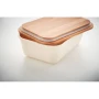Lunchbox | PP & bamboe deksel | 1L | Stijlvolle uitstraling