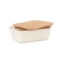 Lunchbox | PP & bamboe deksel | 1L | Stijlvolle uitstraling