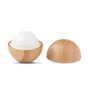 Lip balm ball | ABS and bee wax | Vanilla taste | Bamboo case