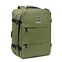 Kabinenrucksack | Recyceltes PET 600D mit PU-Beschichtung | 20 L | 30x20x40 cm | 15-Zoll-Laptopfach | Erweiterbar