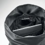 Rolltop-rugzak | 600D RPET | 32 x 13 x 61 cm | Voorvak met ritssluiting