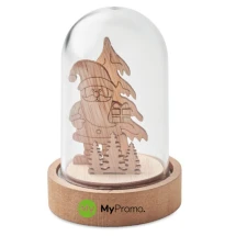 Kerst LED-decoratie | MDF- en PET-behuizing | Kerstman