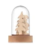 Décoration de Noël LED | Boîtier en MDF et PET | Père Noël
