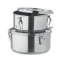 Lunchboxes | Stainless steel | Set of 2 | 450 and 900ml