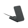 Foldable wireless charger | Recycled polyester and PU | 15 W | Magnetic phone stand