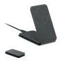 Foldable wireless charger | Recycled polyester and PU | 15 W | Magnetic phone stand