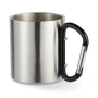Thermos cup | Stainless steel | Carabiner handle | 220 ml
