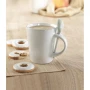 Mug | Stoneware | 300 ml | With spoon | Individual packing