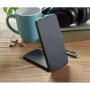Foldable wireless charger | Recycled polyester and PU | 15 W | Magnetic phone stand