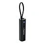 Powerbank | Recyceltes Aluminium | 5000 mAh | 20W PD | Integriertes USB-C-Kabel
