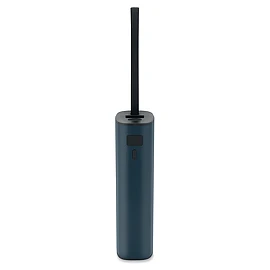 Powerbank | Recyceltes Aluminium | 5000 mAh | 20W PD | Integriertes USB-C-Kabel