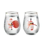 Christmas glasses | Set of 2 | 330ml