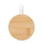 Double wall mug | Borosilicate & Bamboo lid | 220ml | Tree design