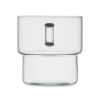 Mok | Hoog borosilicaatglas | 300ml | Stapelbaar